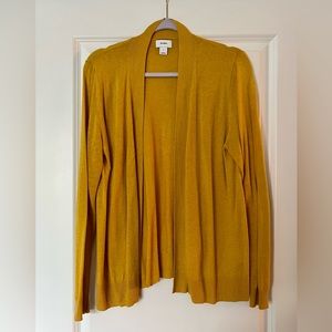 Yellow Old Navy Cardigan